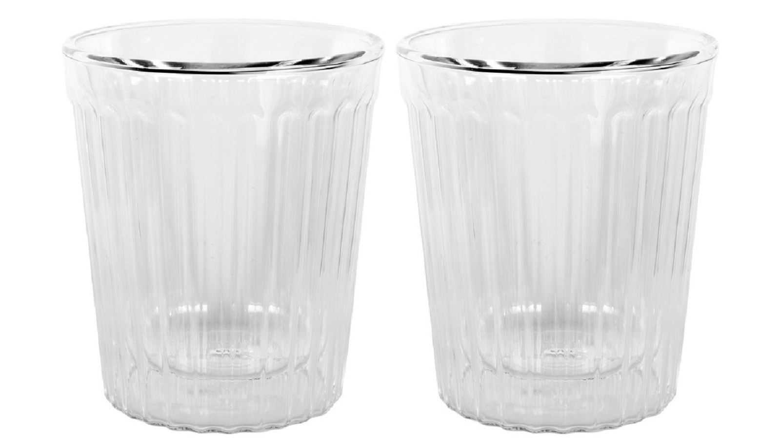 Avanti Set Of 2 250ml Rigato Double Wall Glasses