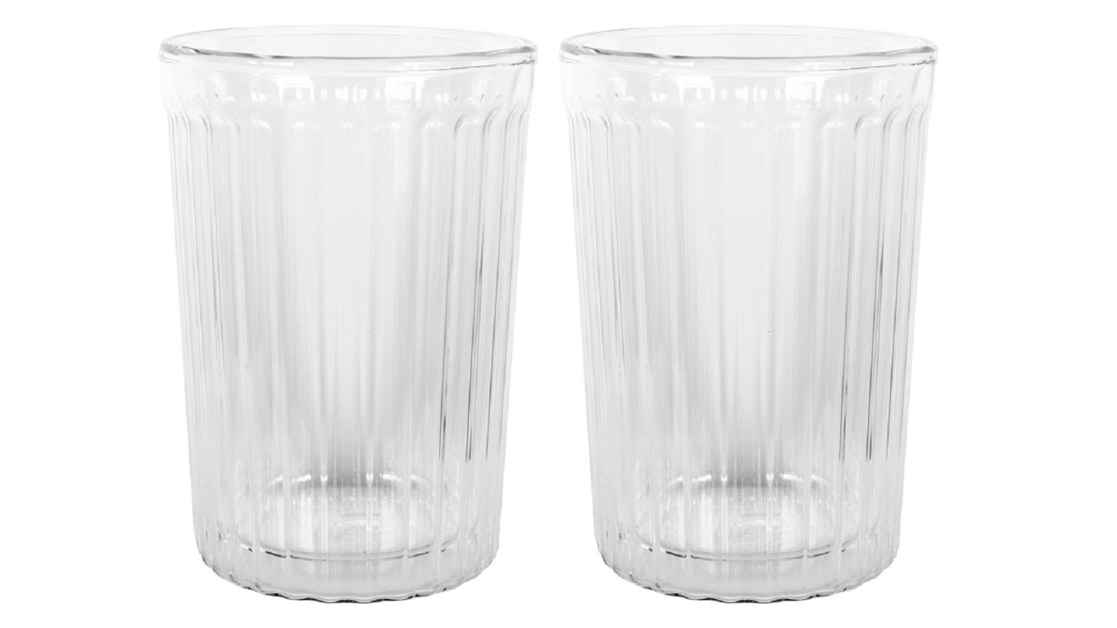 Avanti Set Of 2 350ml Rigato Double Wall Glasses