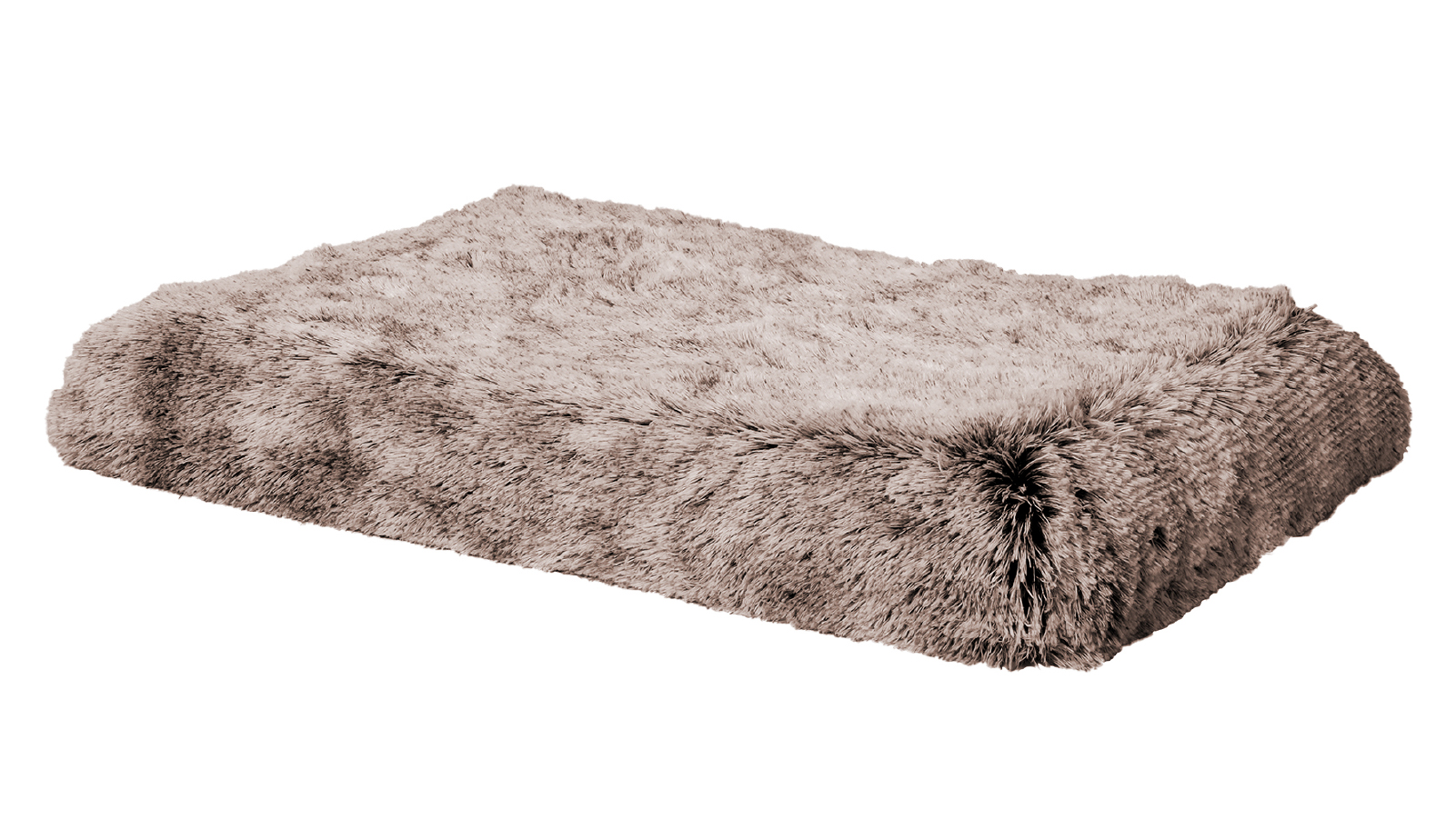 PaWz Medium Washable Dog Mat Pet Calming Bed Memory Foam Orthopedic Removable Cover - Coffee