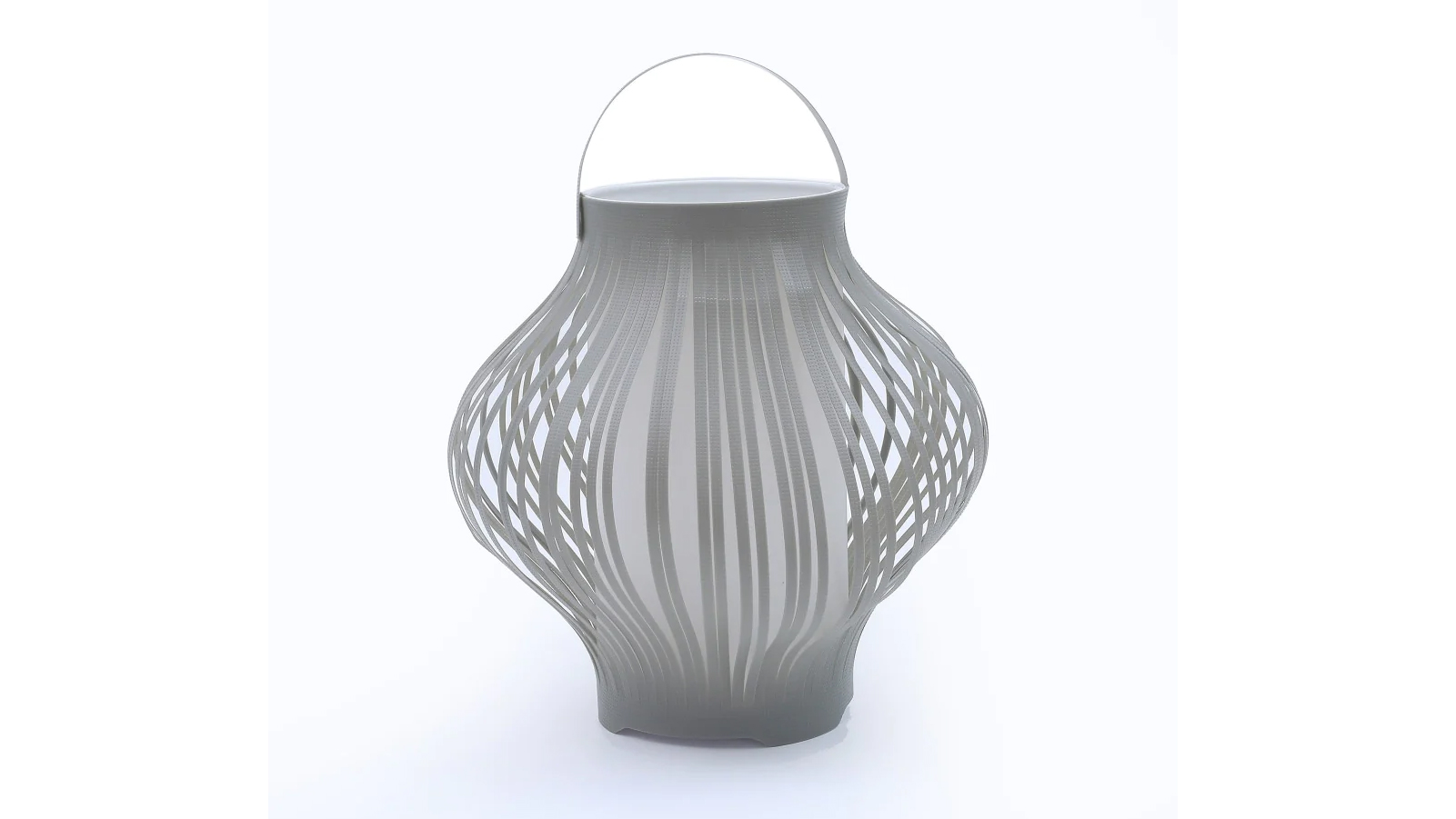 Luminea Claire Outdoor Retractable Lantern Decoration Table Lamp - Grey
