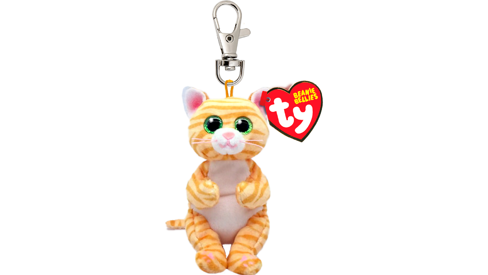 Ty Beanie Bellies Clip - Mango Gold Cat
