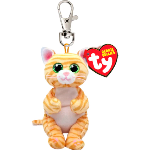 Ty Beanie Bellies Clip - Mango Gold Cat