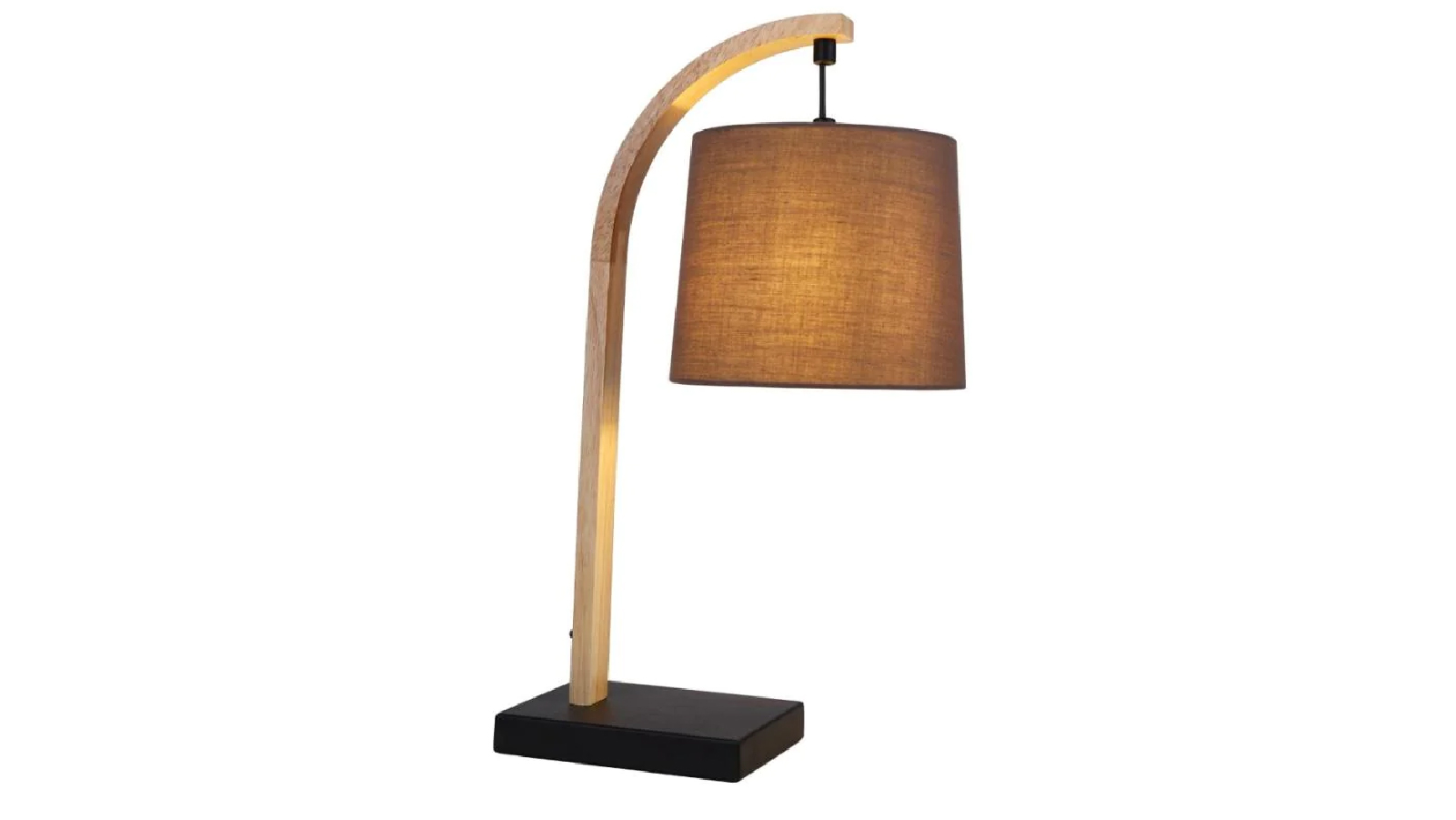 Luminea Arpa Modern Elegant Table Lamp Desk Light - Grey