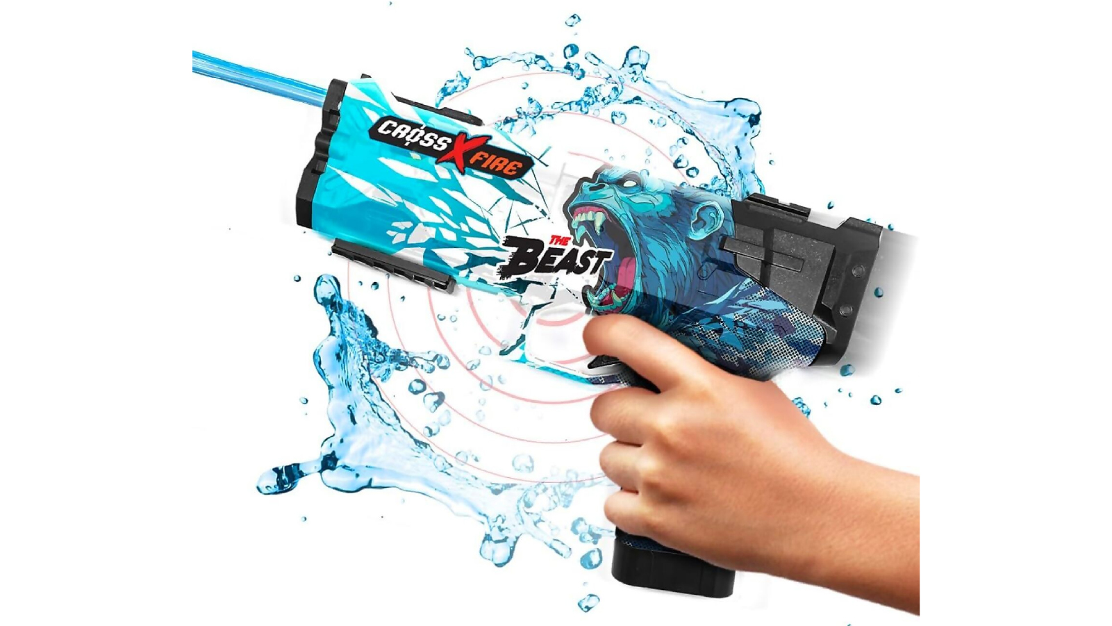 Kazaang The Beast Water Cross X Fire Aquaz Electric Watergun