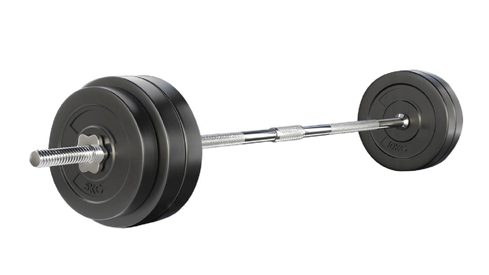 168cm Barbell Weight Set Plates - 58KG