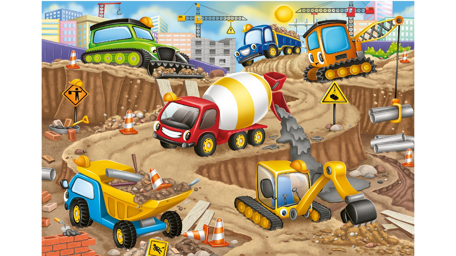 Ravensburger 24-Piece Construction Fun Puzzle
