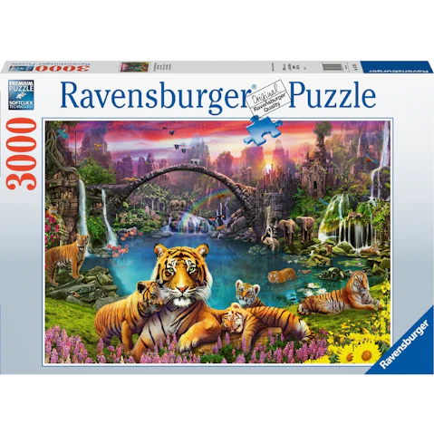 Ravensburger 3000-Piece Tigers in Paradise Puzzle
