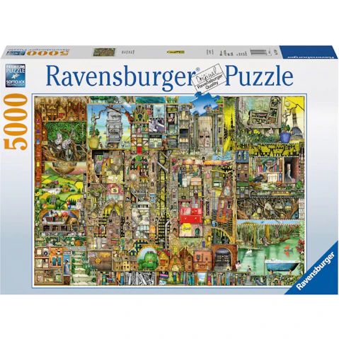 Ravensburger 5000-Piece Bizarre Town Puzzle