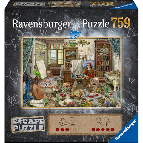 Ravensburger 759-Piece Escape10 Artists Studio Escape Puzzle