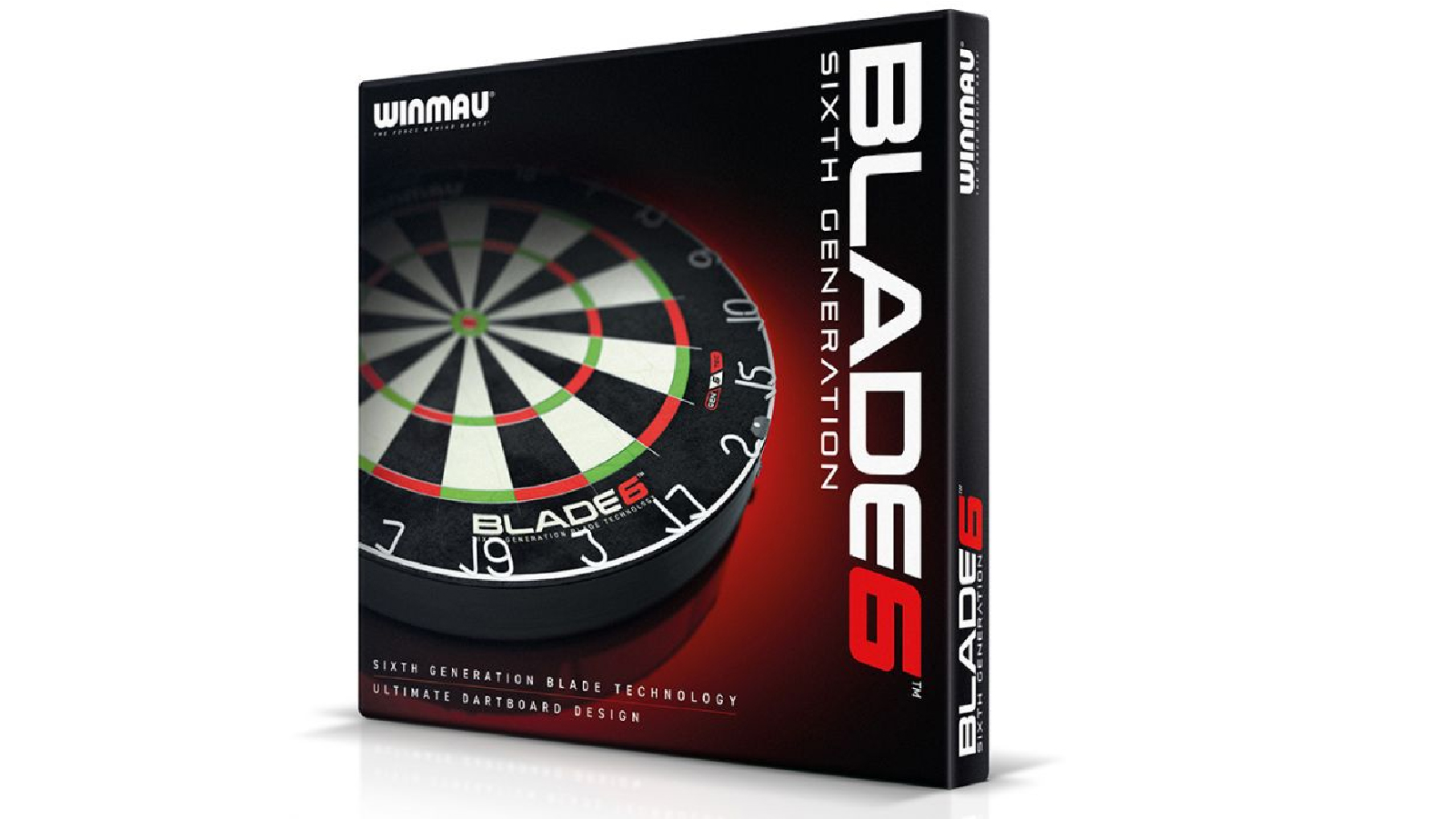 Winmau Joe Cullen The Rockstar Dartboard Surround - Black Protective Wall Mat