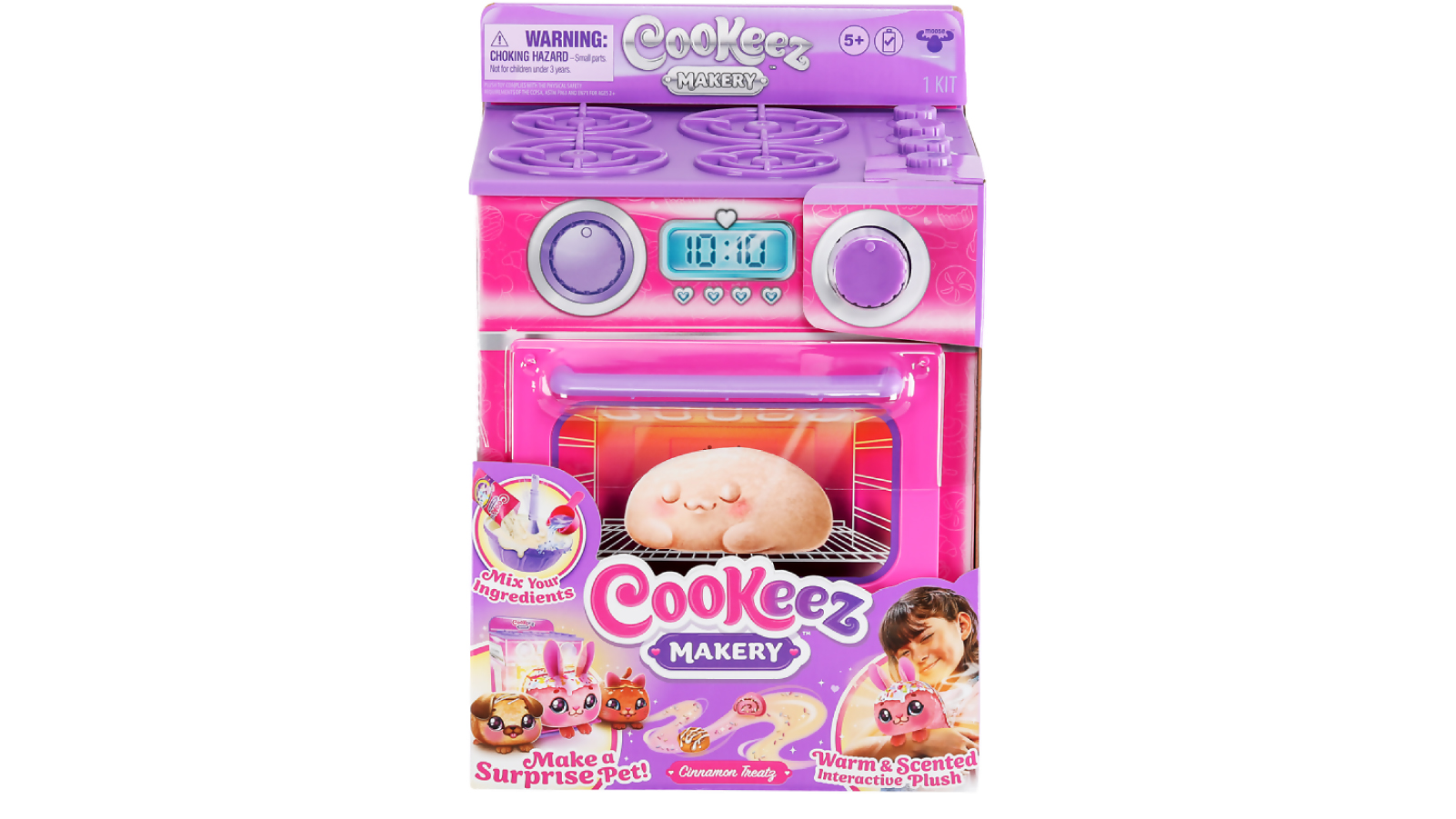 Cookeez Makery Cinnamon Treatz Oven Playset
