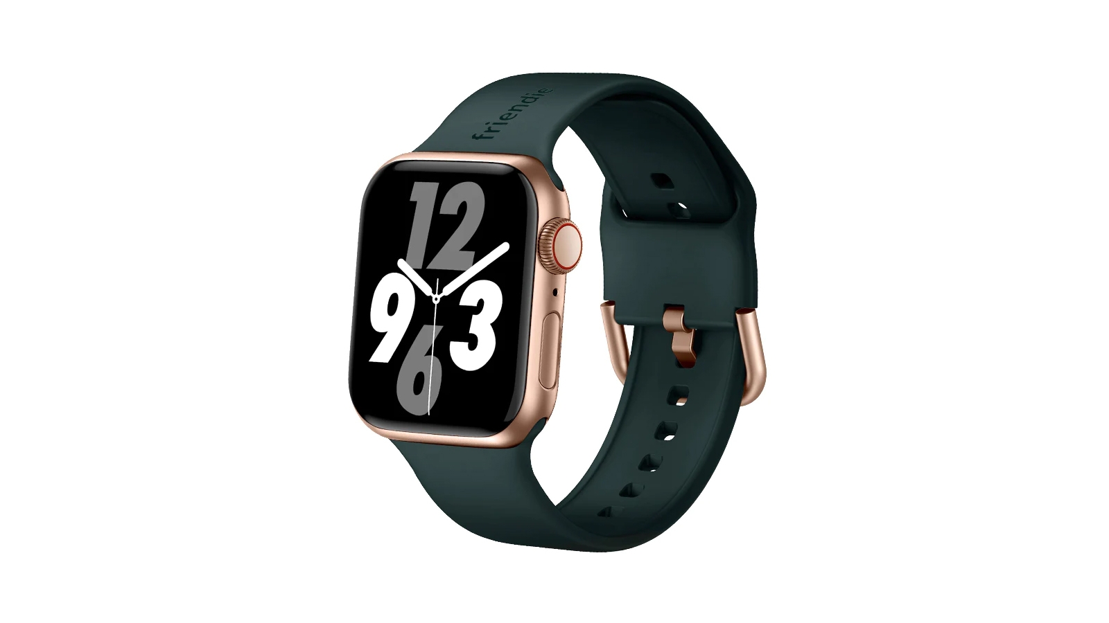 Friendie 38mm Silicone Band The Byron - Green Gold