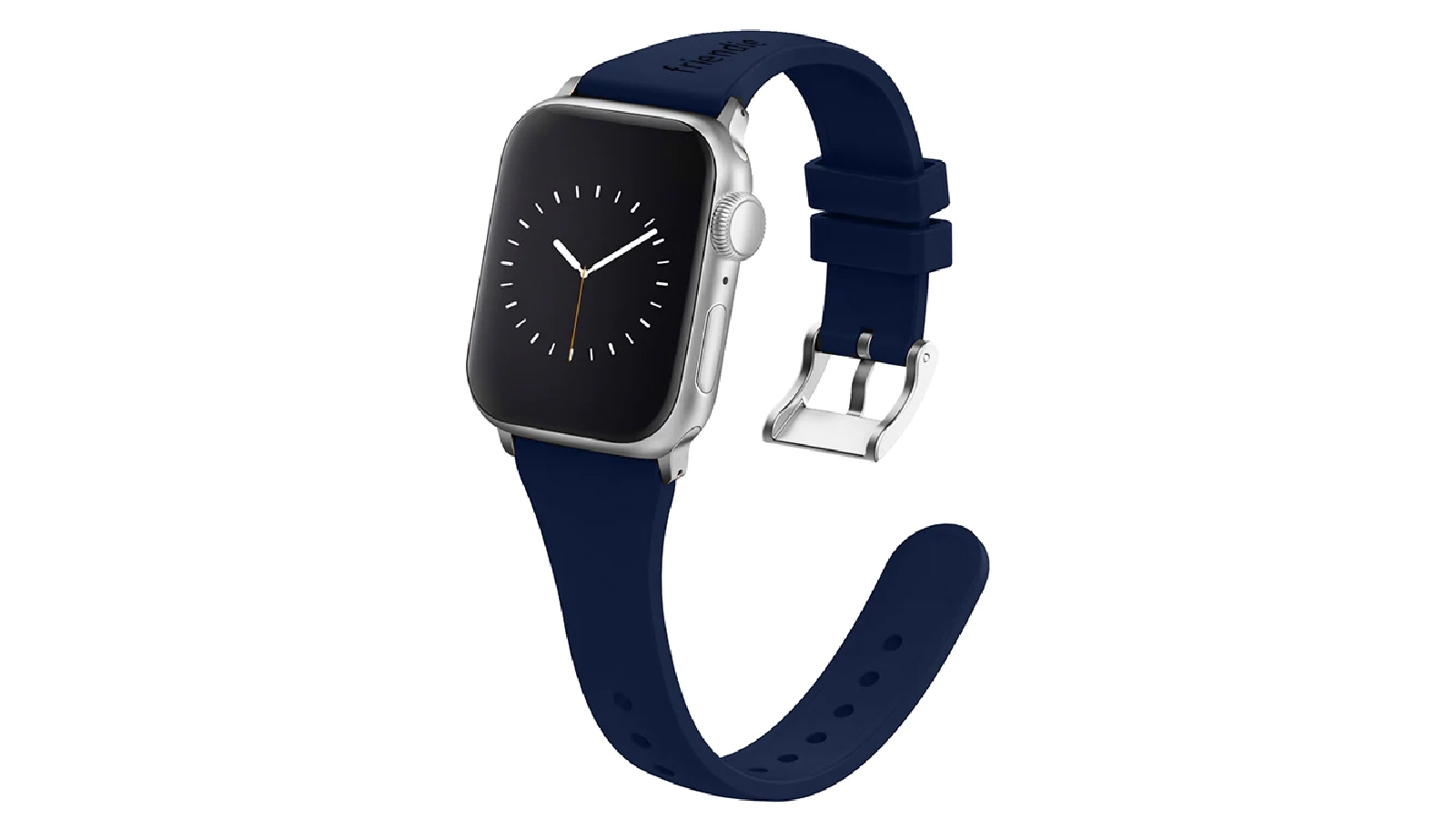 Friendie 38mm Silicone Band - Navy Silver