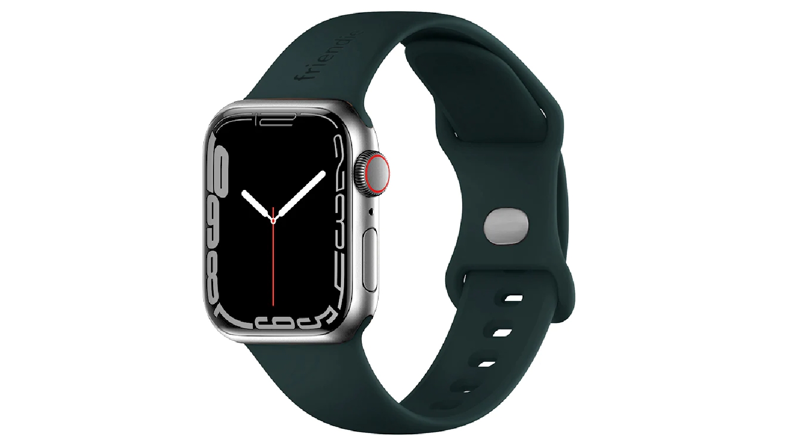 Friendie 42mm The Noosa Sports Band  - Green Silver