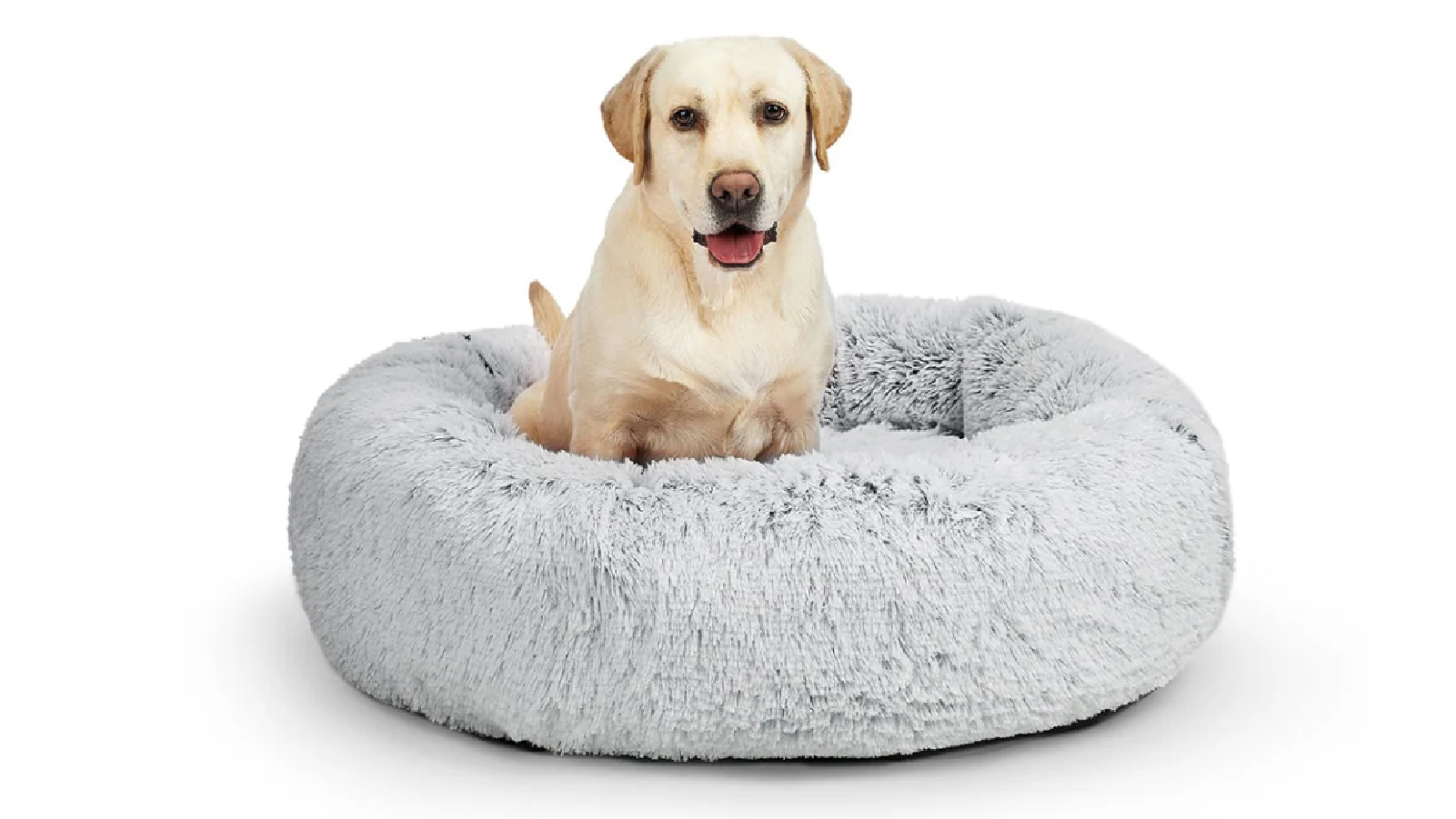 PaWz Soft Plush Kennel Pet Bed Calming Mat - Grey