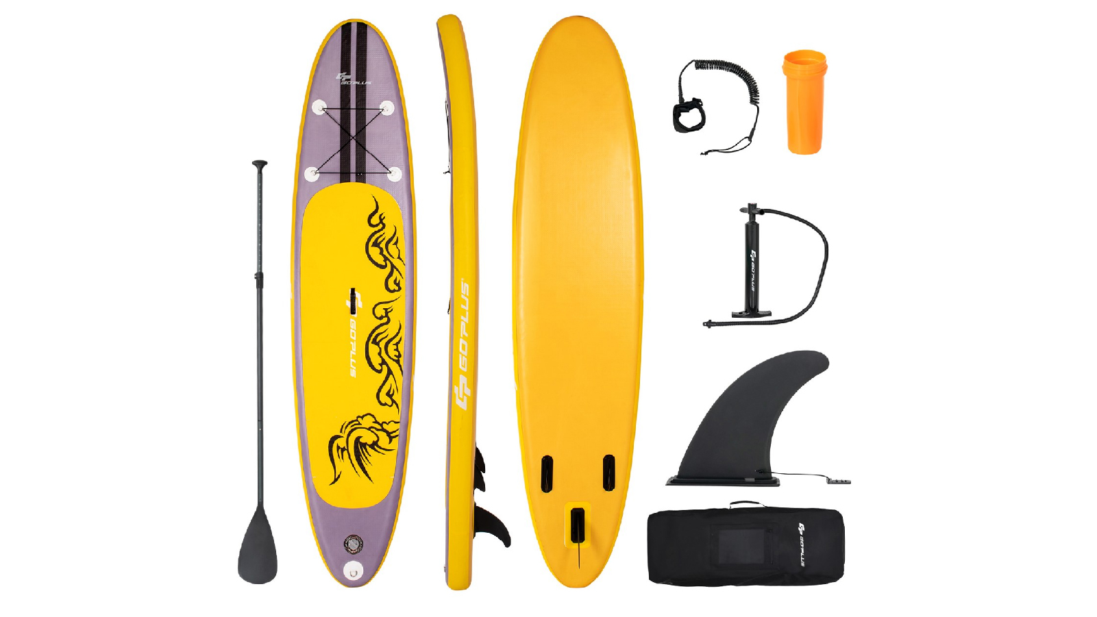 Costway 11' Stand Up Paddle Board Inflatable Sup Surfboard Kayak Paddleboard Water Sports w/ISUP Accessories