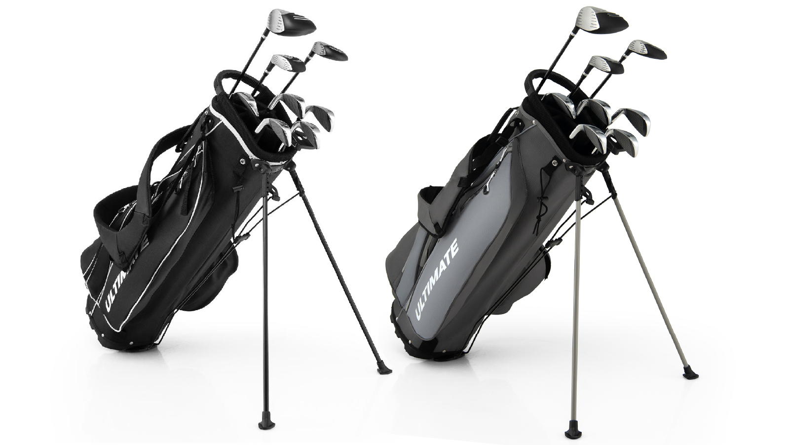 Costway Complete Men Golf Clubs Set Starters Pro with Stand Bag