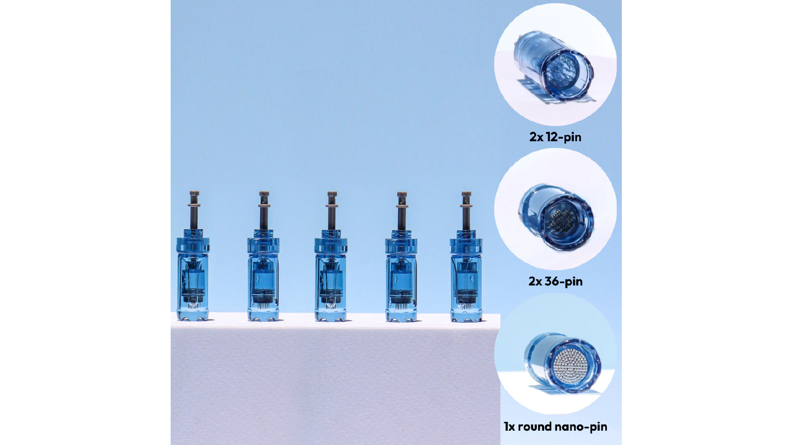 Dr. Pen 5 Pack of M8S Face and Body Combo Cartridges
