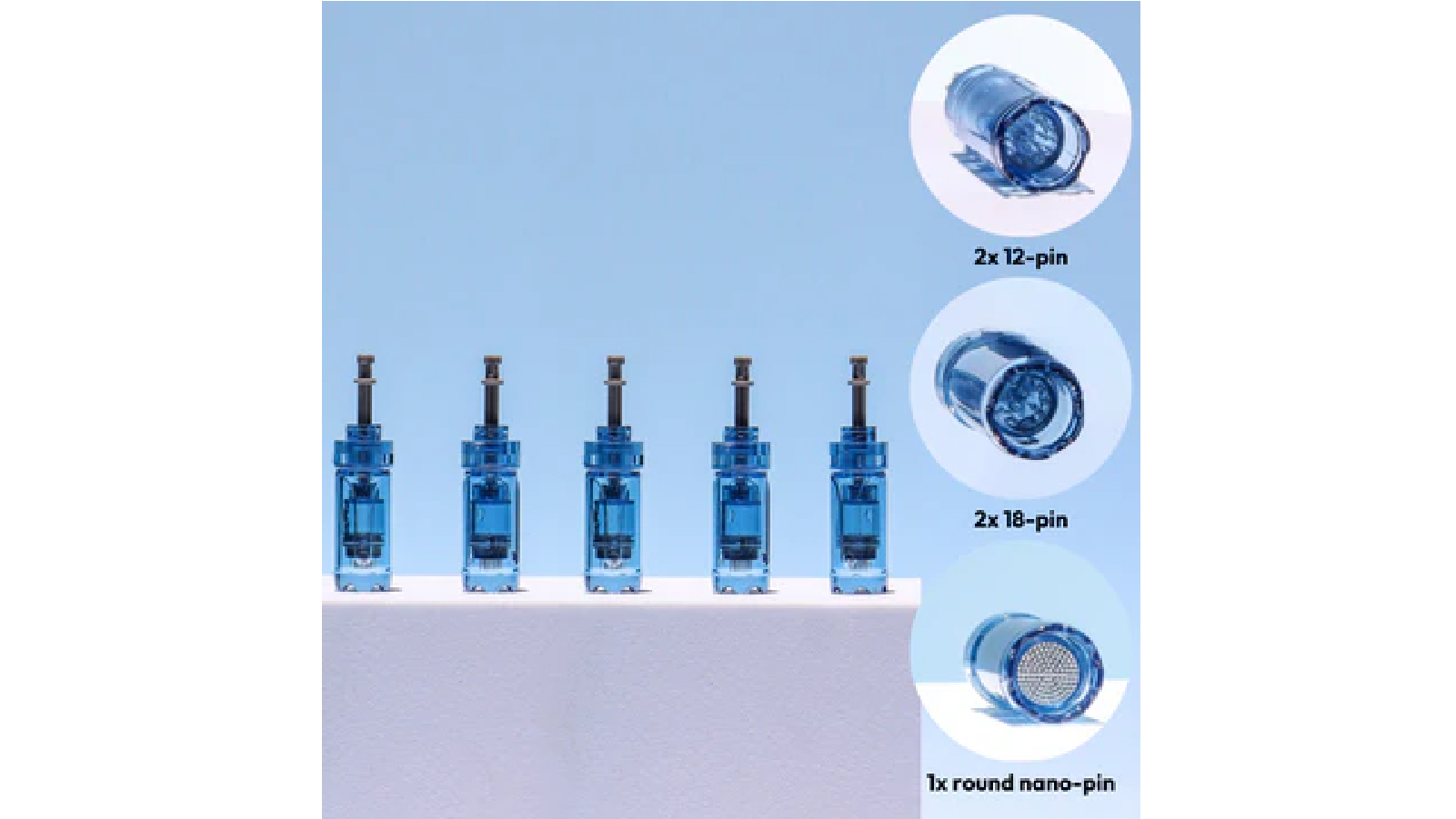 Dr. Pen 5 Pack of M8S Face Combo Cartridges