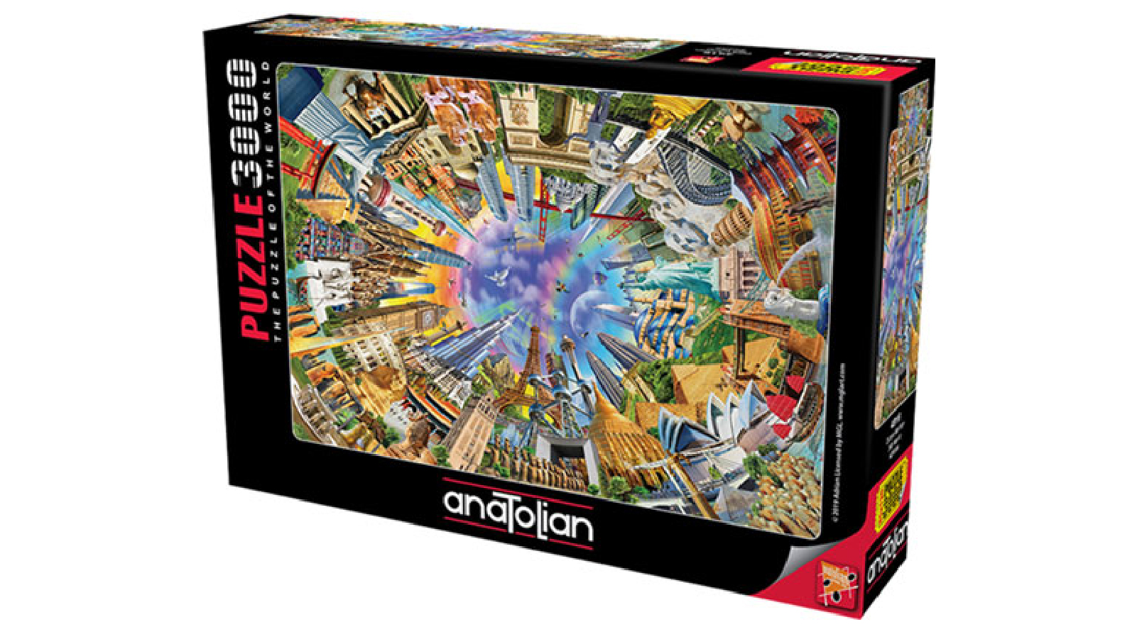 Anatolian 3000 Piece The Puzzle of the World - 360 World