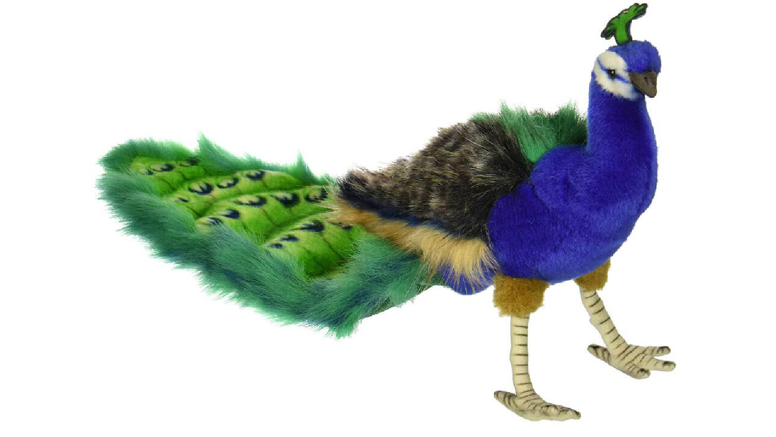 Hansa 24 cm Peacock Plush Toy