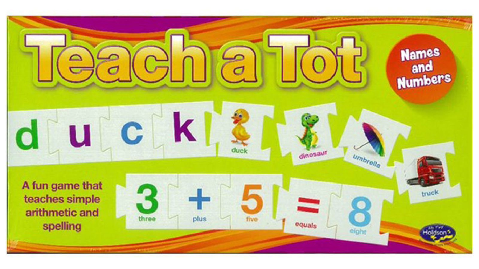 Holdson	144 Piece Teach a Tot Education Game for Kids