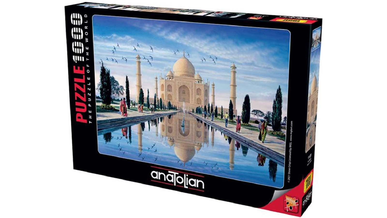 Anatolian 1000 Piece Anatolian Taj Mahal Jigsaw Puzzle