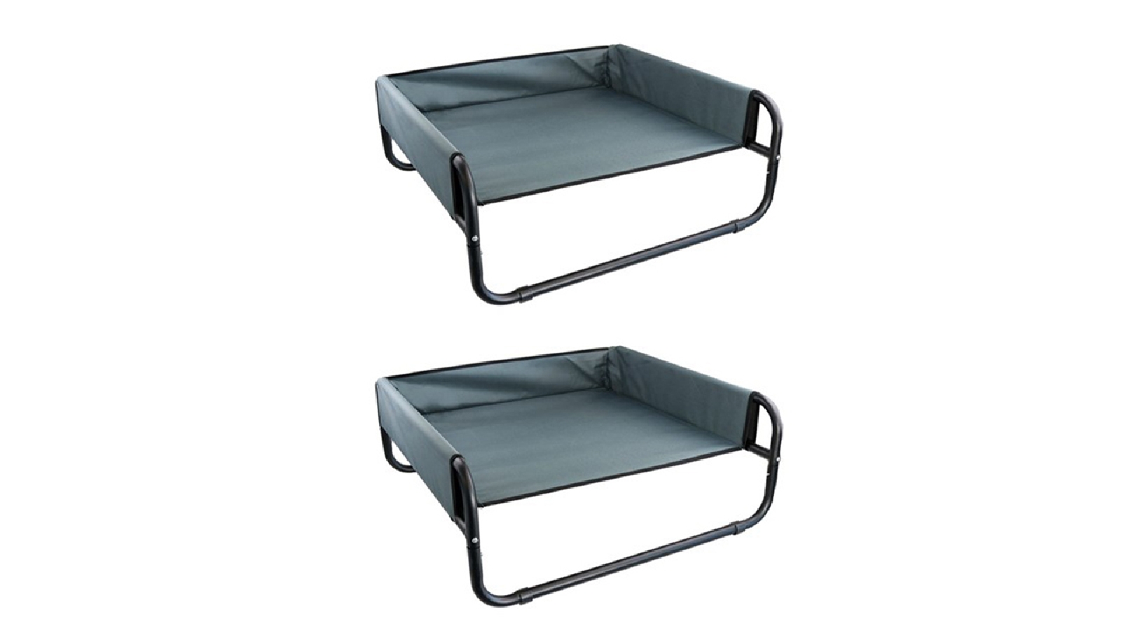 Paws and Claws 2-Piece Elevated Walled Ped Bed - Small
