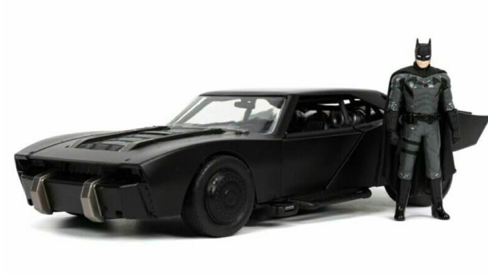 Batmobile with Batman 1:18 Scale Hollywood Ride with Light