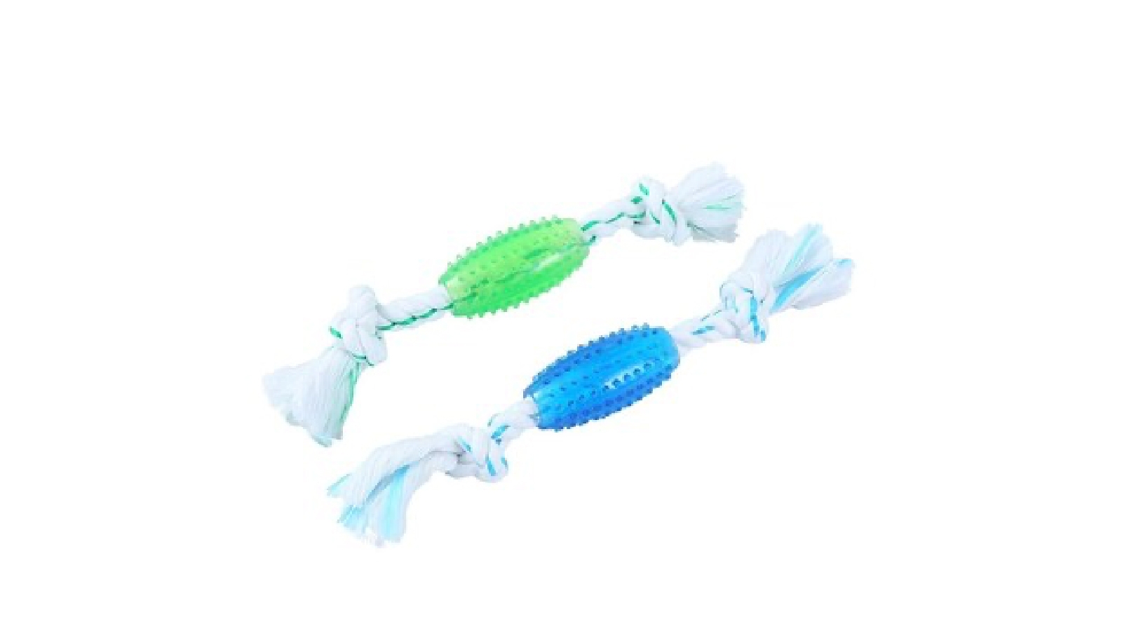 Teeth Rope Paws and Claws 2 Pack Pet Dental Rope - Aqua | Harvey Norman