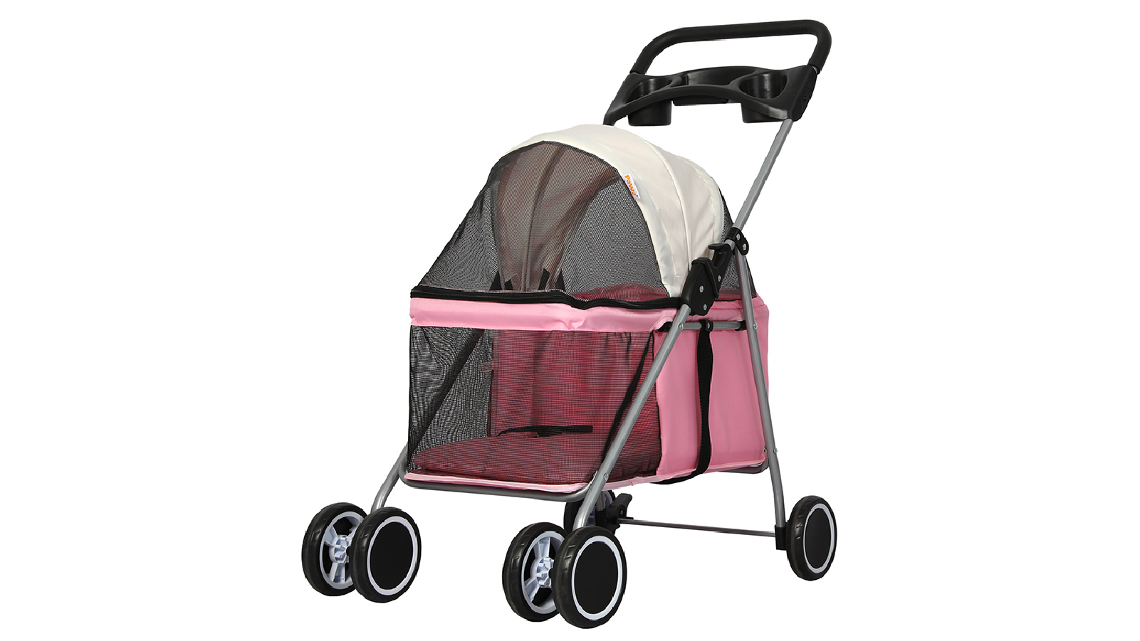 PaWz 69x45x92cm Pet Stroller - Pink