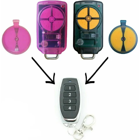 BatteryMate ATA PTX5 TrioCode GDO Garage Door Remote Replacement for PTX-5v1 GDO 11v1/6v3/6v4
