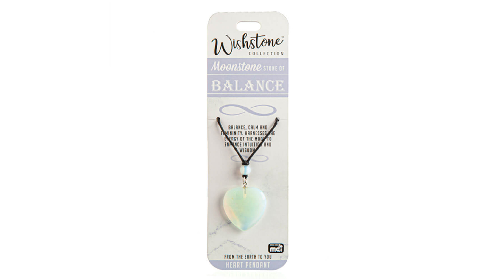 LatestBuy Wishstone Collection Moonstone Point Pendant
