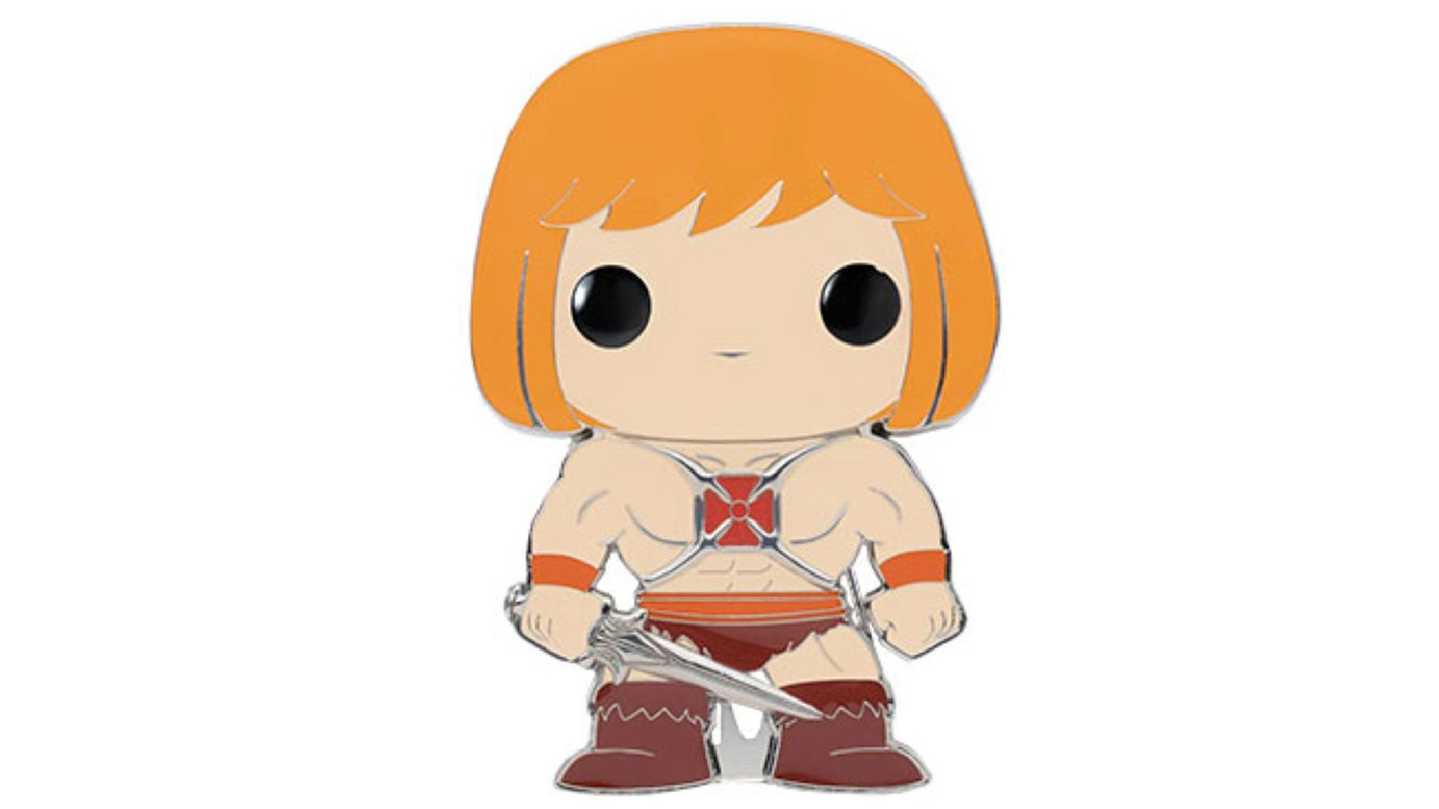 Masters of the Universe He-Man 4 Inch Pop! Enamel Pin Chase Ships 1 in 6