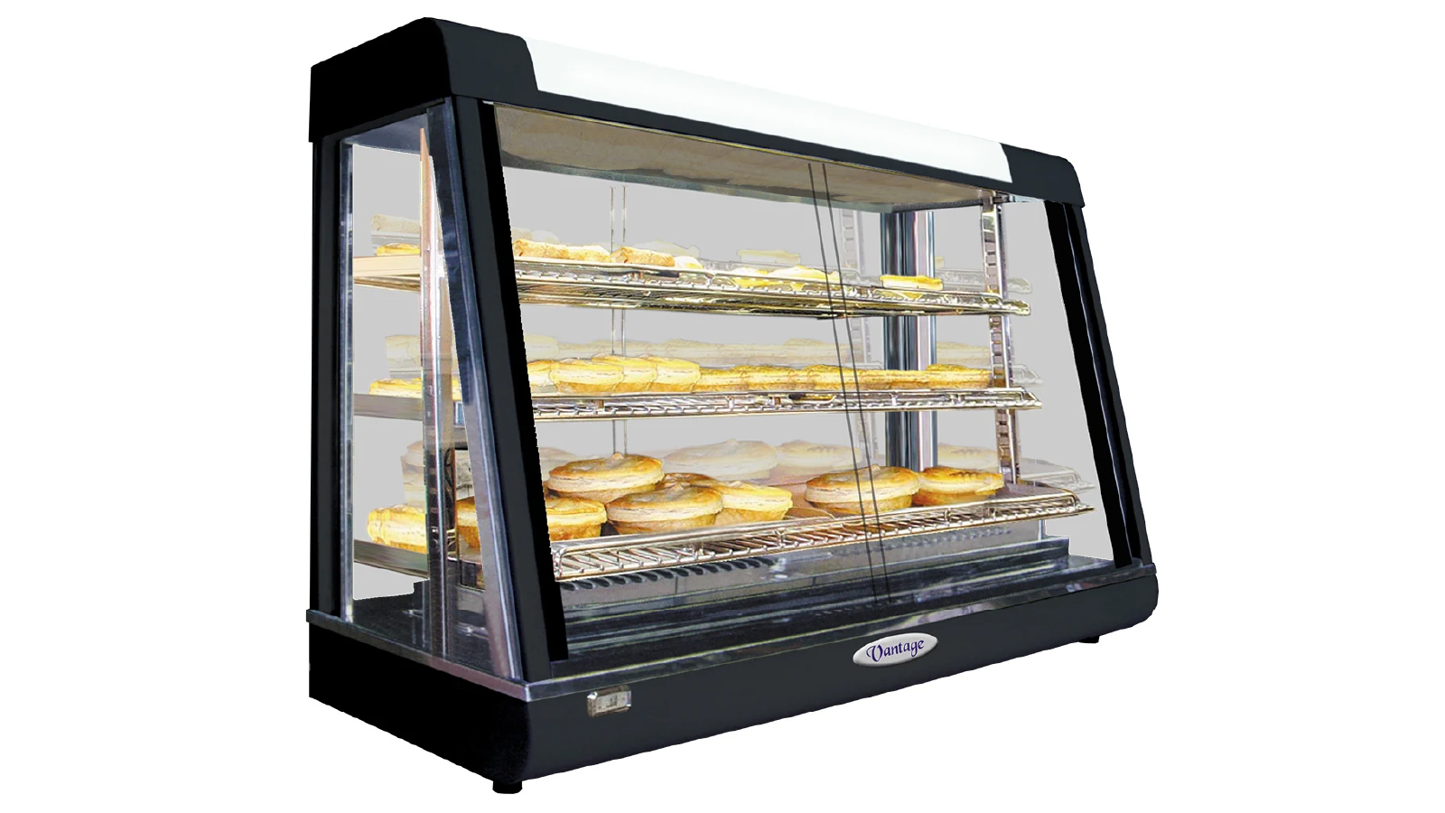 Benchstar Pie Warmer & Hot Food Display - PW-RT/900/1E - 900x490x610mm main image 1