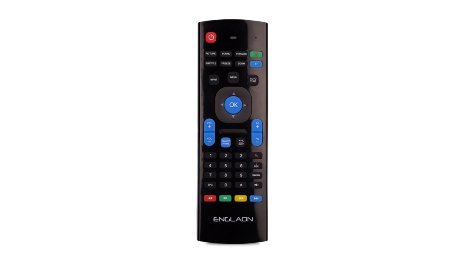 Englaon 2.4GHz Smart TVs and Android Smart TV Boxes Air Remote Control