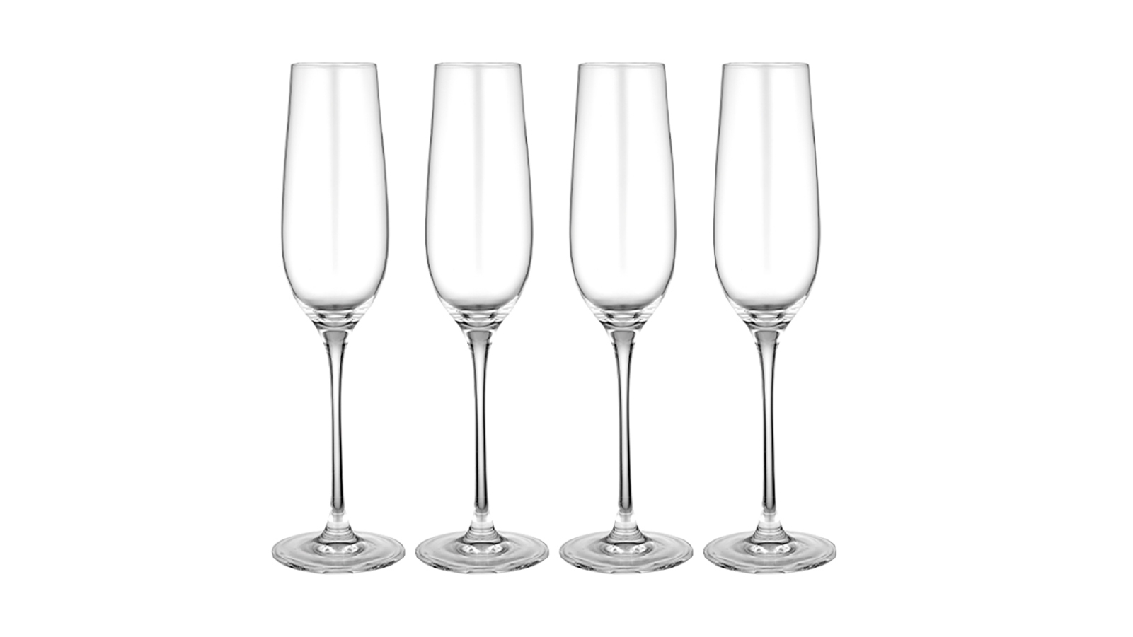 Tempa 4-Piece Quinn Champagne Glass