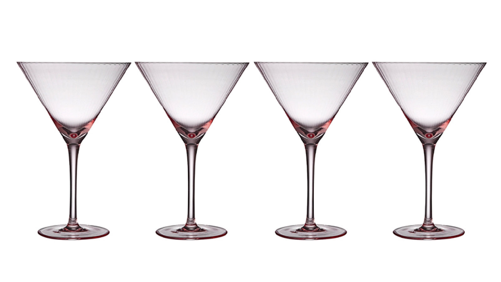 Tempa 4-Piece Esme Martini Glass - Blush