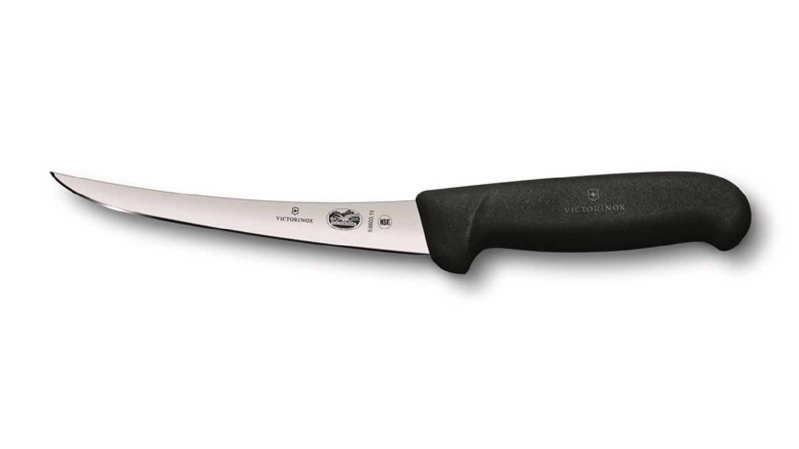 Victorinox Fibrox Curved Boning Knife 15cm - Black