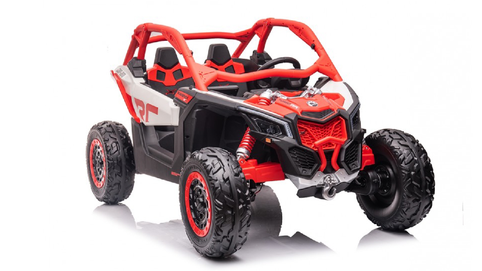 CAN-AM Licensed Electric UTV 24V Kids Ride On - Red