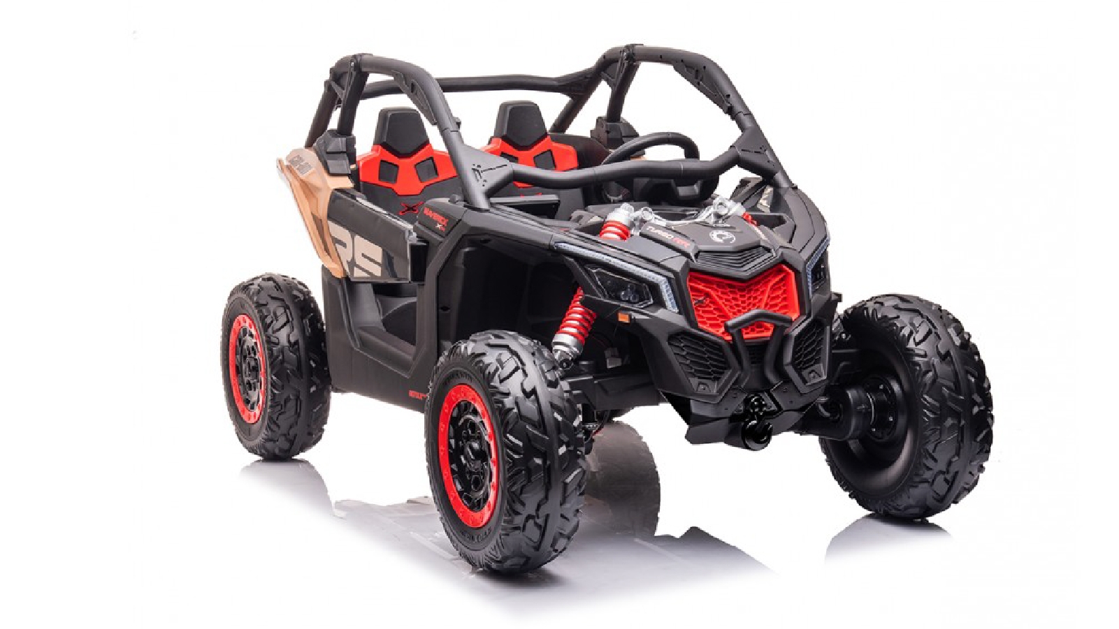 CAN-AM Licensed Electric UTV 24V Kids Ride On - Black