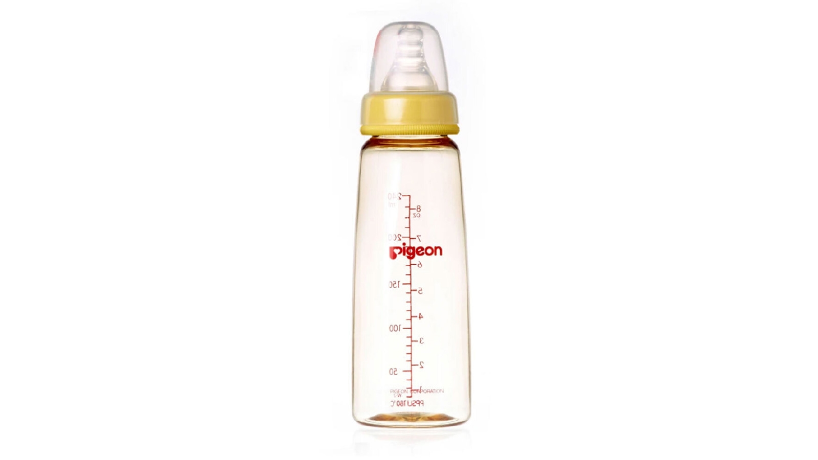 Pigeon Flexible Peristaltic Nipple Nursing Feeding Bottle - 240ml