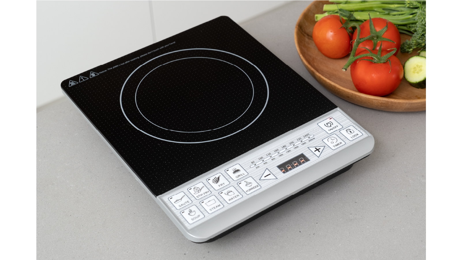 Healthy Choice Single Electric Stove Top Induction Cooker Harvey Norman