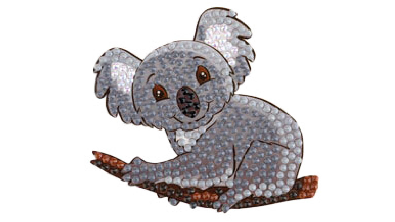 Craft Buddy Koala Bear Motif Crystal Art