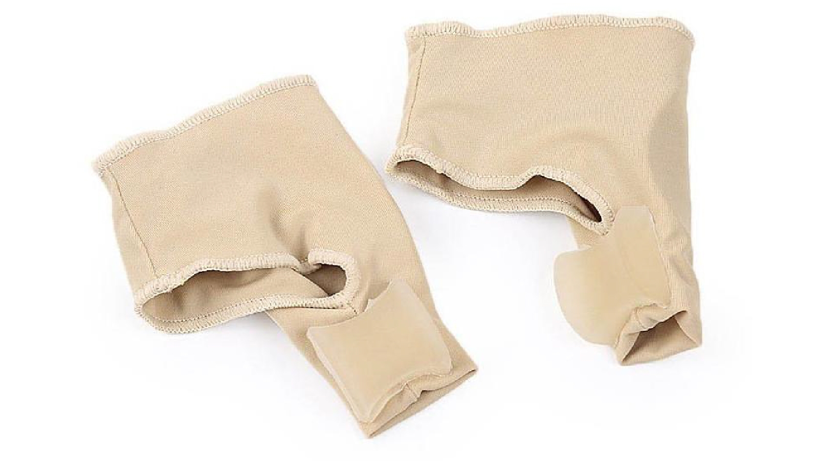Caremax	2 Piece Soft Gel Bunion Sleeve Corrector With Gel Splint & Cushioned Pad Separator