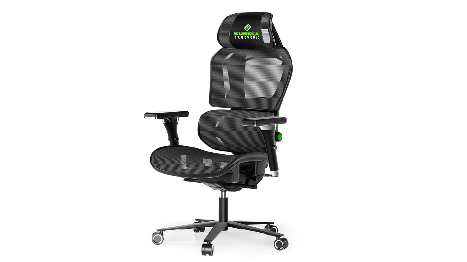 Eureka GC05 Typhon Mesh Chair - Black/Green