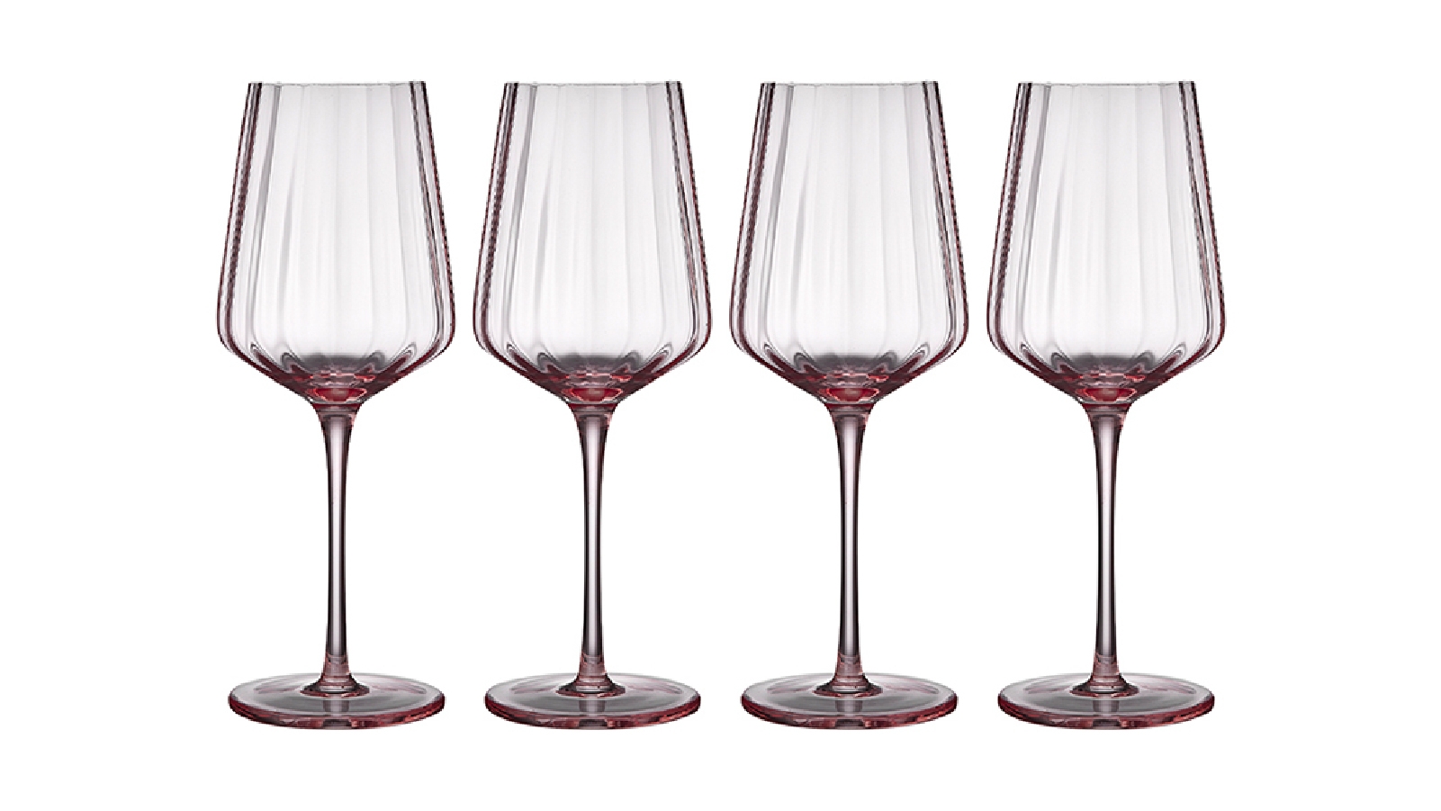 Tempa 4-Piece Esme Wine Glass - Blush