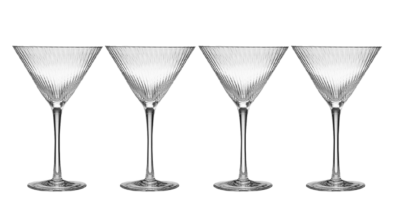 Tempa 4-Piece 320 ml Esme Martini Glasses - Clear