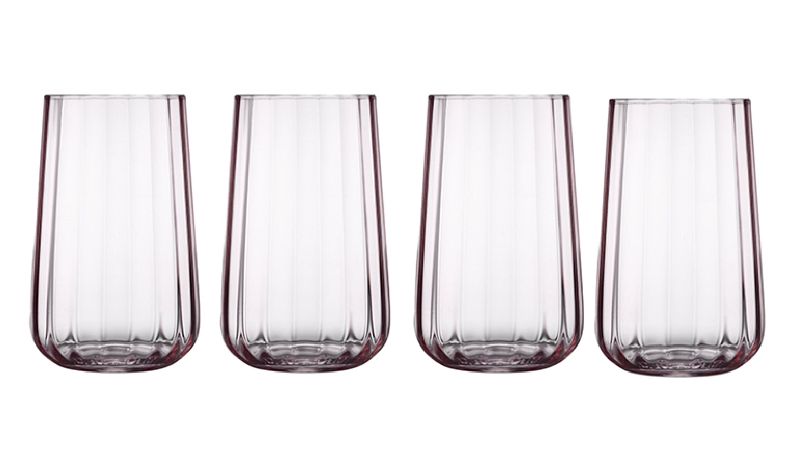 Tempa 4-Piece Esme Highball Tumbler - Blush