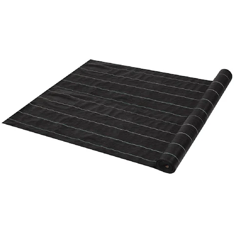 Lambu 1.83mx100m Weed Mat - Black